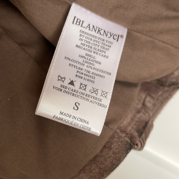 Blank NYC Suede Moto Jacket - Picture 5 of 6